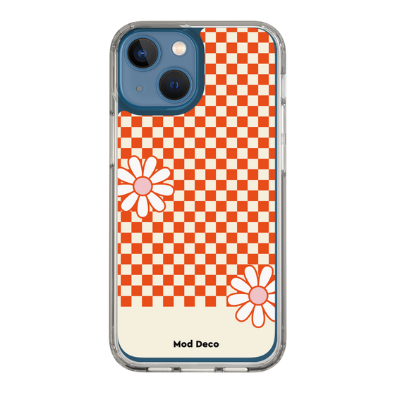 Slim Protection Case［ Mod Deco - オリジナル - レトロフラワー ］
