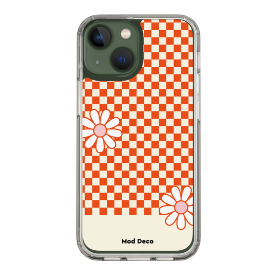Slim Protection Case［ Mod Deco - オリジナル - レトロフラワー ］