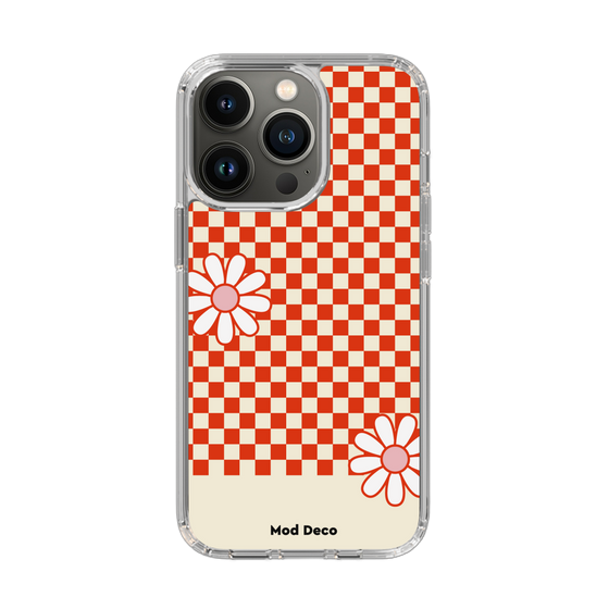 Slim Protection Case［ Mod Deco - オリジナル - レトロフラワー ］