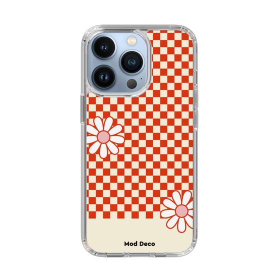 Slim Protection Case［ Mod Deco - オリジナル - レトロフラワー ］