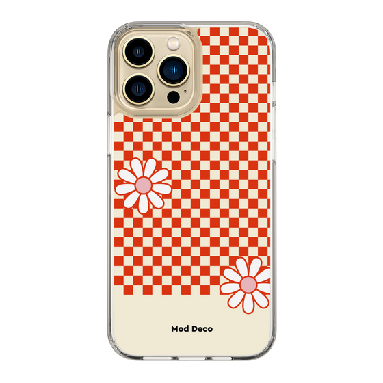 Slim Protection Case［ Mod Deco - オリジナル - レトロフラワー ］