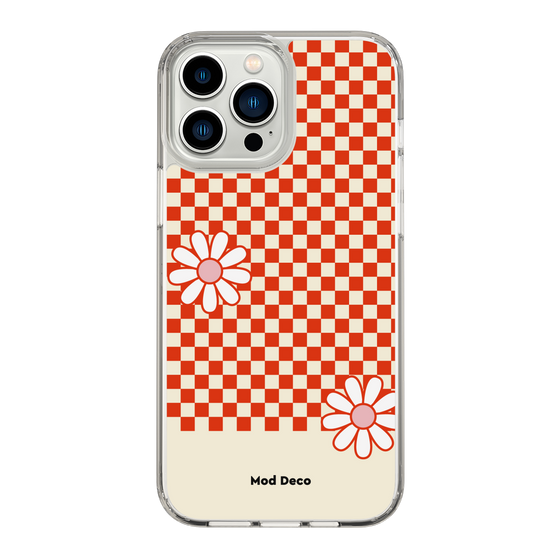 Slim Protection Case［ Mod Deco - オリジナル - レトロフラワー ］