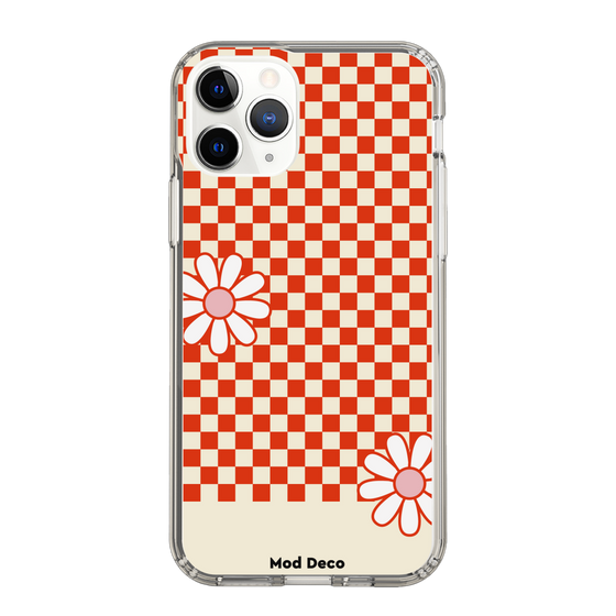 Slim Protection Case［ Mod Deco - オリジナル - レトロフラワー ］