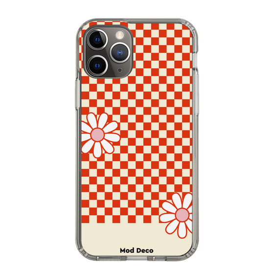 Slim Protection Case［ Mod Deco - オリジナル - レトロフラワー ］