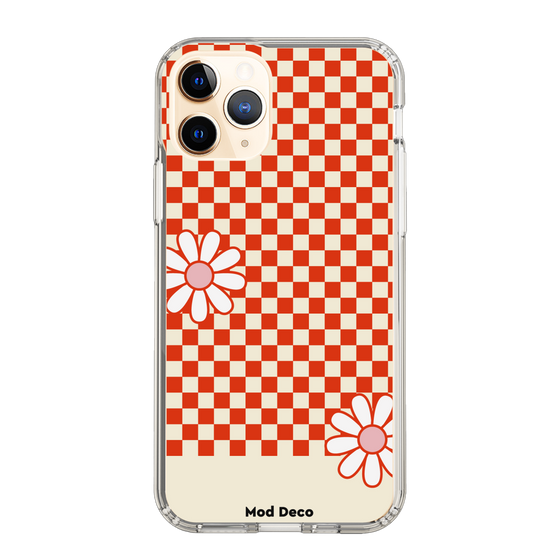 Slim Protection Case［ Mod Deco - オリジナル - レトロフラワー ］