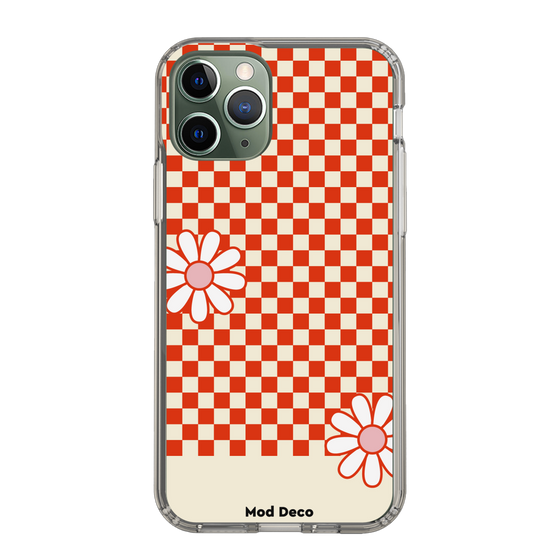 Slim Protection Case［ Mod Deco - オリジナル - レトロフラワー ］