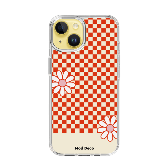 Slim Protection Case［ Mod Deco - オリジナル - レトロフラワー ］