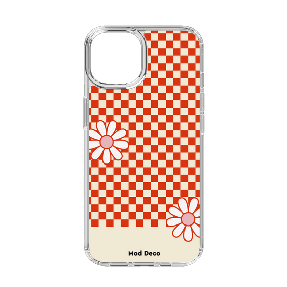 Slim Protection Case［ Mod Deco - オリジナル - レトロフラワー ］