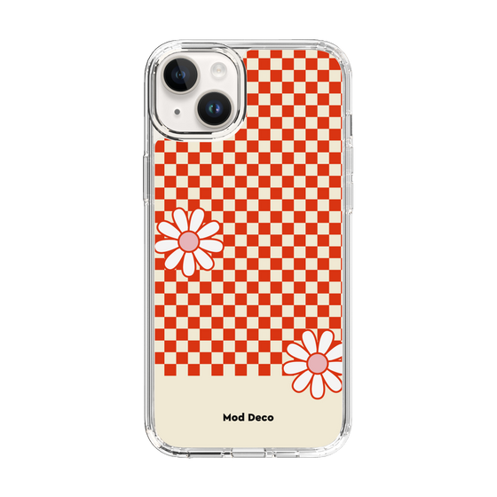 Slim Protection Case［ Mod Deco - オリジナル - レトロフラワー ］