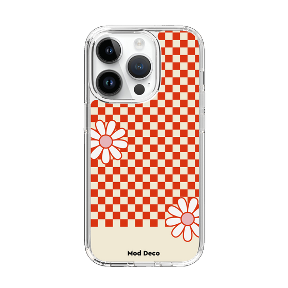 Slim Protection Case［ Mod Deco - オリジナル - レトロフラワー ］
