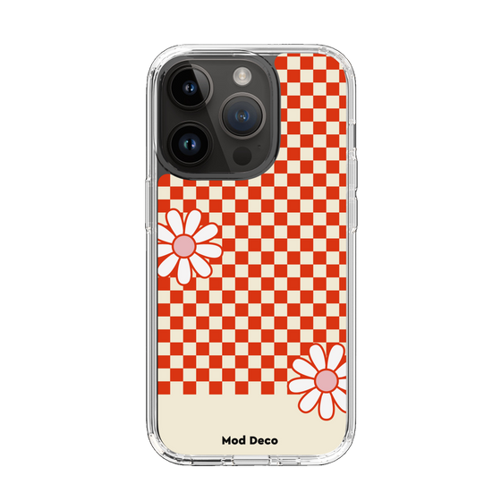 Slim Protection Case［ Mod Deco - オリジナル - レトロフラワー ］