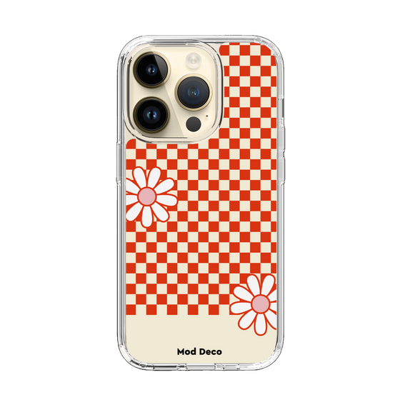 Slim Protection Case［ Mod Deco - オリジナル - レトロフラワー ］