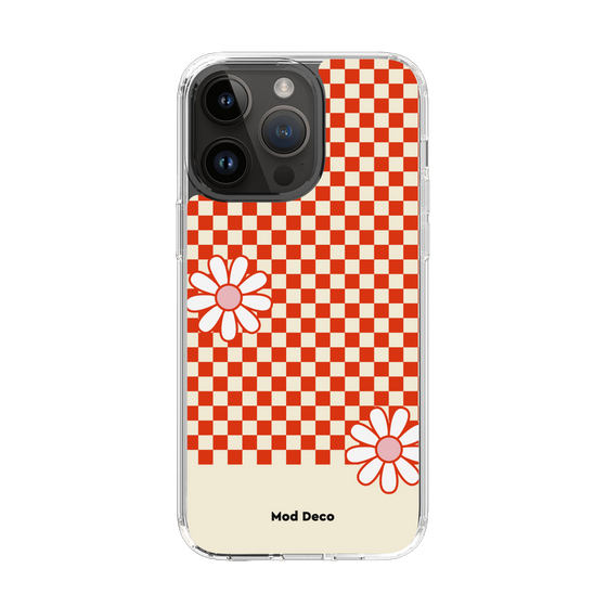Slim Protection Case［ Mod Deco - オリジナル - レトロフラワー ］