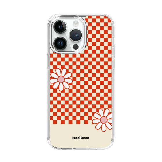Slim Protection Case［ Mod Deco - オリジナル - レトロフラワー ］