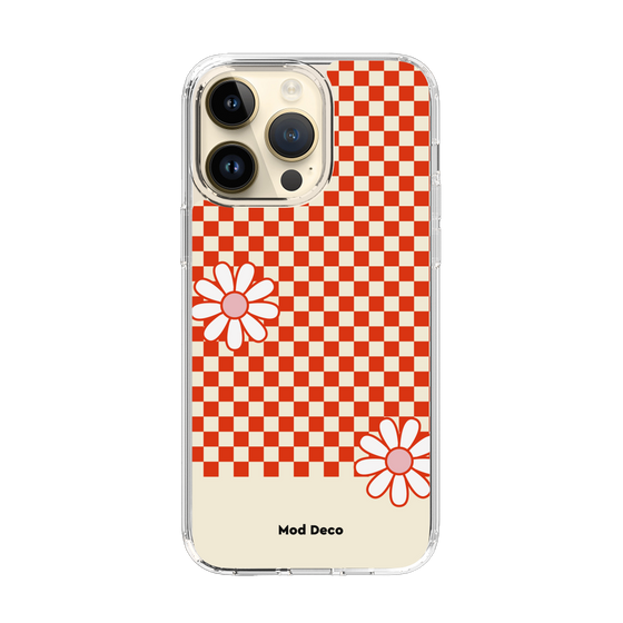 Slim Protection Case［ Mod Deco - オリジナル - レトロフラワー ］