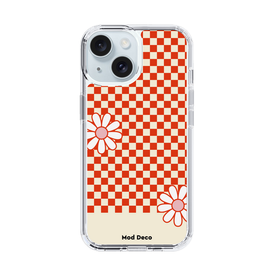 Slim Protection Case［ Mod Deco - オリジナル - レトロフラワー ］