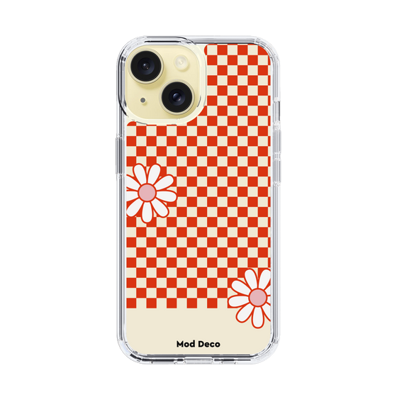 Slim Protection Case［ Mod Deco - オリジナル - レトロフラワー ］