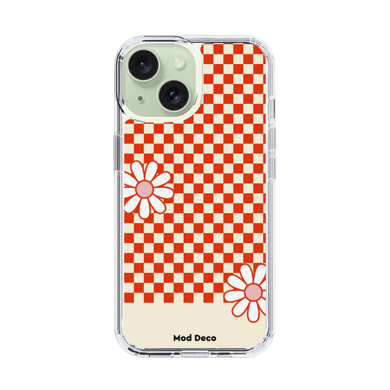 Slim Protection Case［ Mod Deco - オリジナル - レトロフラワー ］