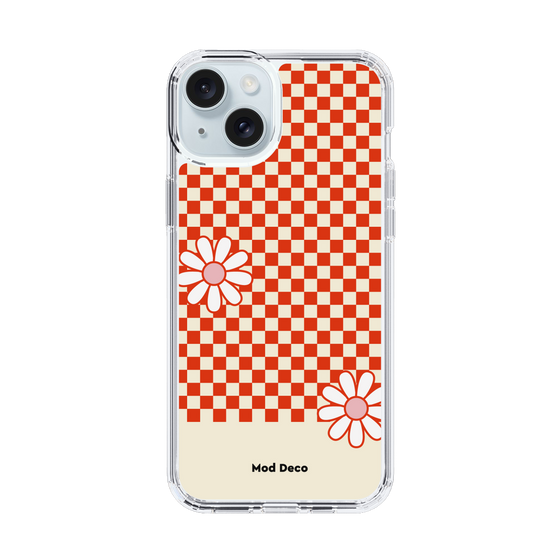 Slim Protection Case［ Mod Deco - オリジナル - レトロフラワー ］