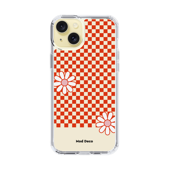Slim Protection Case［ Mod Deco - オリジナル - レトロフラワー ］