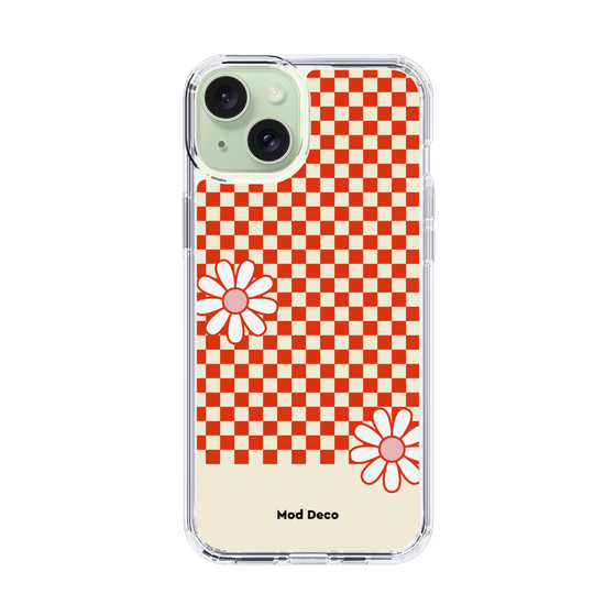 Slim Protection Case［ Mod Deco - オリジナル - レトロフラワー ］
