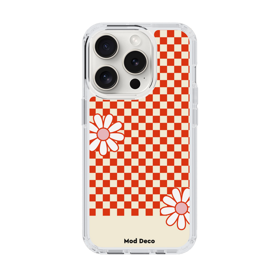 Slim Protection Case［ Mod Deco - オリジナル - レトロフラワー ］