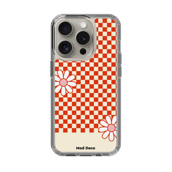 Slim Protection Case［ Mod Deco - オリジナル - レトロフラワー ］