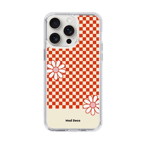 Slim Protection Case［ Mod Deco - オリジナル - レトロフラワー ］