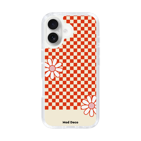 Slim Protection Case［ Mod Deco - オリジナル - レトロフラワー ］