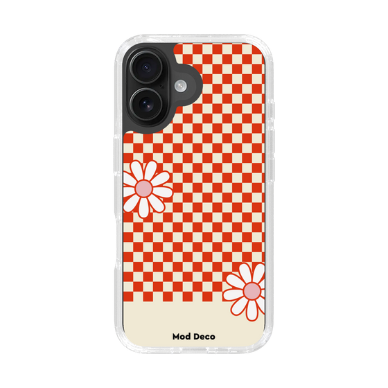 Slim Protection Case［ Mod Deco - オリジナル - レトロフラワー ］