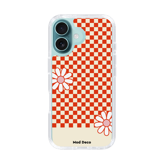 Slim Protection Case［ Mod Deco - オリジナル - レトロフラワー ］