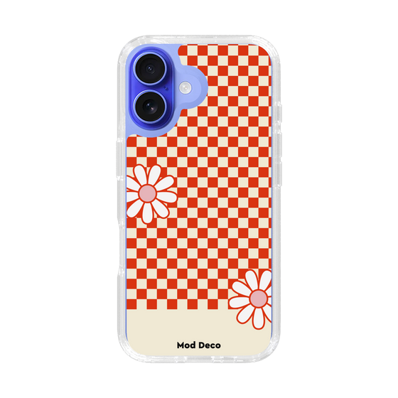 Slim Protection Case［ Mod Deco - オリジナル - レトロフラワー ］