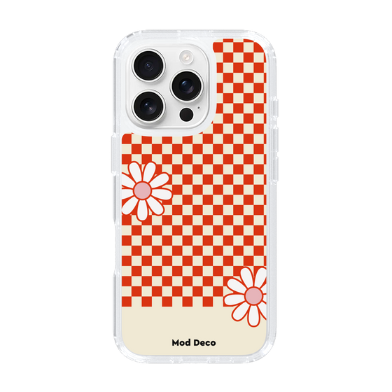 Slim Protection Case［ Mod Deco - オリジナル - レトロフラワー ］