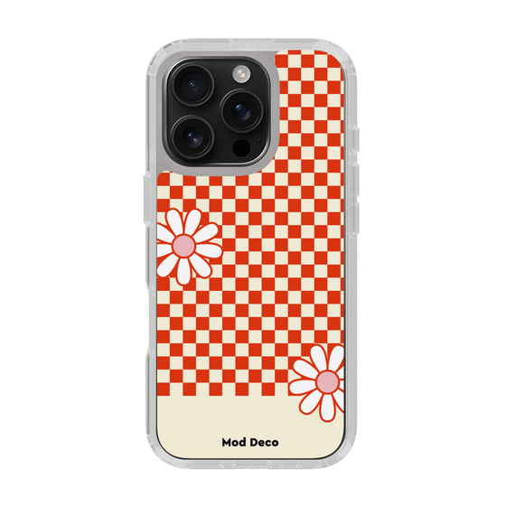 Slim Protection Case［ Mod Deco - オリジナル - レトロフラワー ］