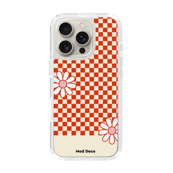 Slim Protection Case［ Mod Deco - オリジナル - レトロフラワー ］