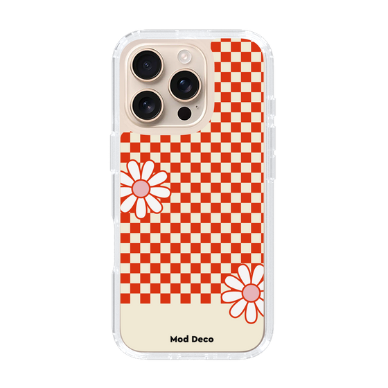 Slim Protection Case［ Mod Deco - オリジナル - レトロフラワー ］