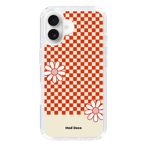 Slim Protection Case［ Mod Deco - オリジナル - レトロフラワー ］