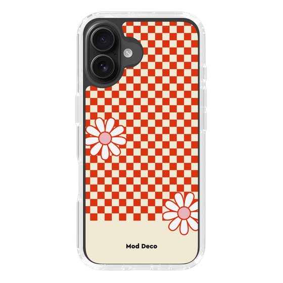 Slim Protection Case［ Mod Deco - オリジナル - レトロフラワー ］