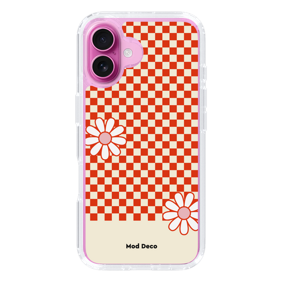 Slim Protection Case［ Mod Deco - オリジナル - レトロフラワー ］