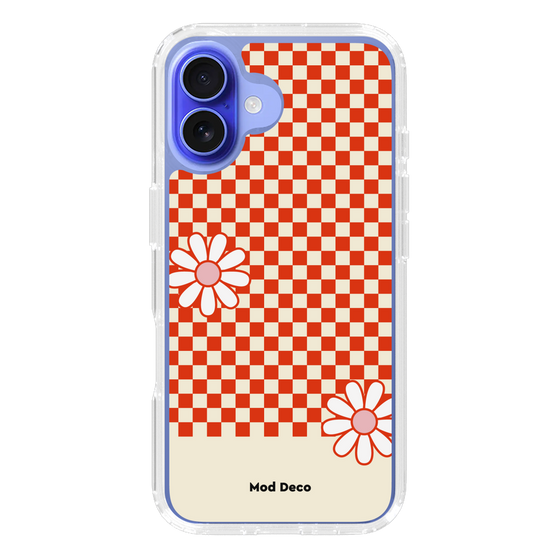 Slim Protection Case［ Mod Deco - オリジナル - レトロフラワー ］