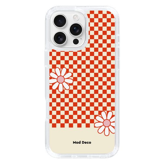Slim Protection Case［ Mod Deco - オリジナル - レトロフラワー ］