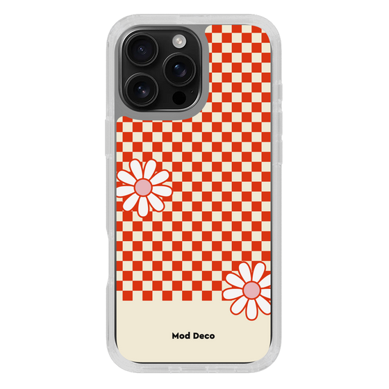 Slim Protection Case［ Mod Deco - オリジナル - レトロフラワー ］