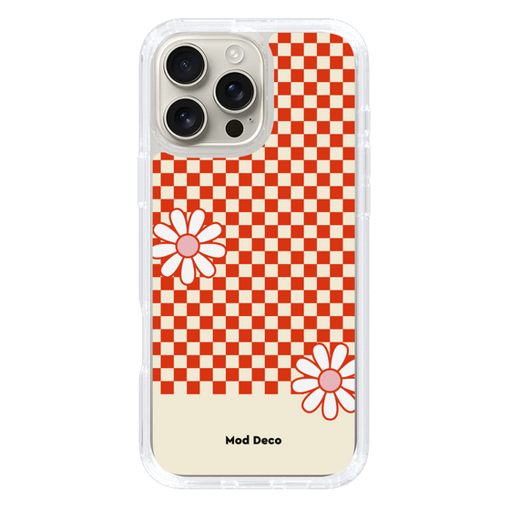 Slim Protection Case［ Mod Deco - オリジナル - レトロフラワー ］