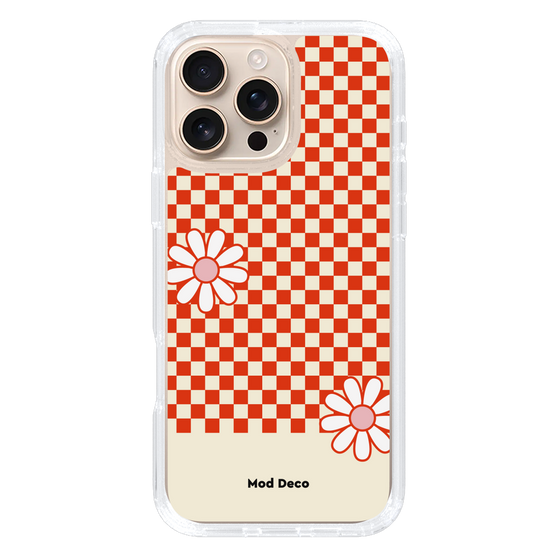 Slim Protection Case［ Mod Deco - オリジナル - レトロフラワー ］