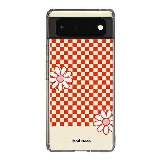 Slim Protection Case［ Mod Deco - オリジナル - レトロフラワー ］
