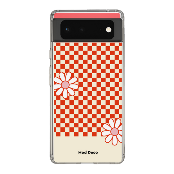 Slim Protection Case［ Mod Deco - オリジナル - レトロフラワー ］