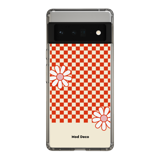 Slim Protection Case［ Mod Deco - オリジナル - レトロフラワー ］