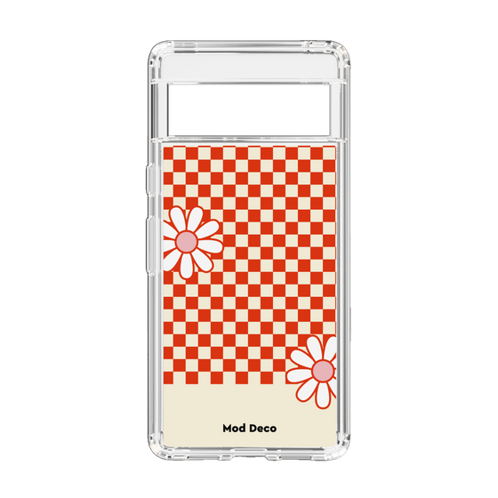 Slim Protection Case［ Mod Deco - オリジナル - レトロフラワー ］