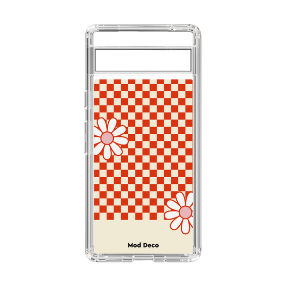 Slim Protection Case［ Mod Deco - オリジナル - レトロフラワー ］