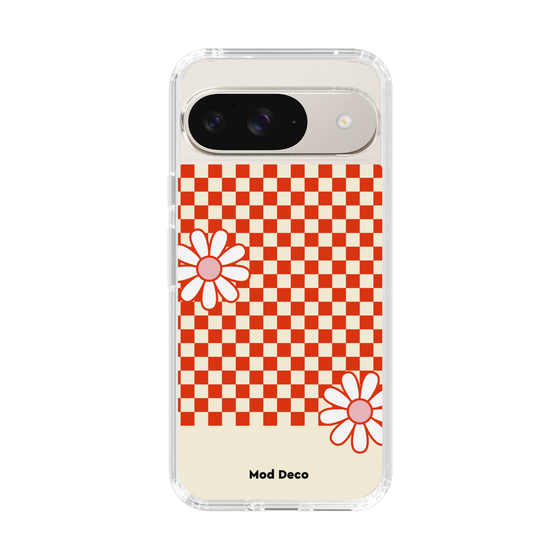 Slim Protection Case［ Mod Deco - オリジナル - レトロフラワー ］